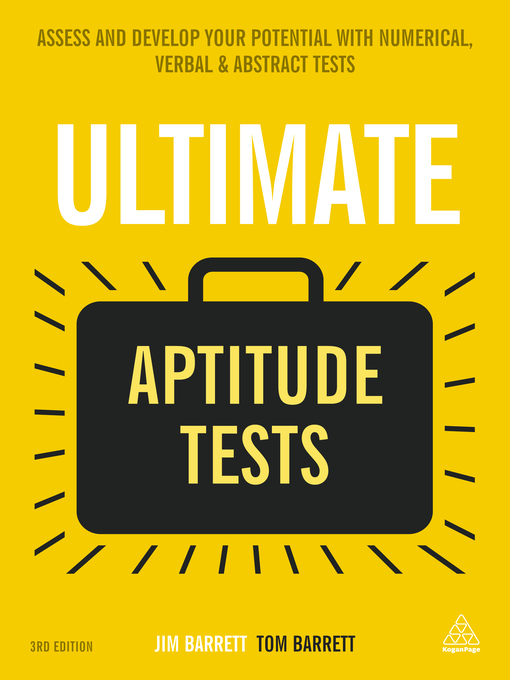 Title details for Ultimate Aptitude Tests by Jim Barrett - Available